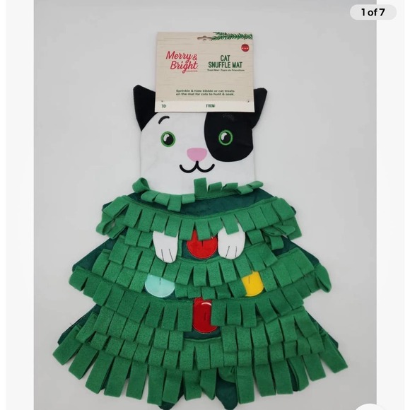 NWT Merry & Bright Cat Snuffle Toy Treat‎ Mat - Picture 9 of 9